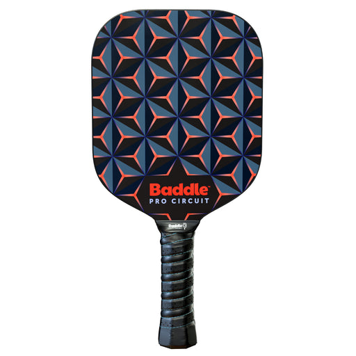 Baddle Pro Circuit Pickleball Paddle - Geo Crimson/4 1/4/7.3 OZ