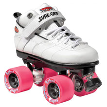 Load image into Gallery viewer, Sure Grip Rebel Fugitive Derby Unisex Roller Skate - White/M11 / W13
 - 2