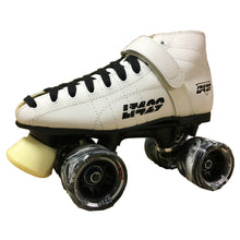 Load image into Gallery viewer, Pacer 429 LT Quad Cruiser Unisex Roller Skates - White/M06 / W08
 - 2