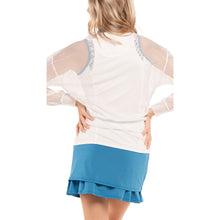 Load image into Gallery viewer, Lucky in Love Nothin But Net Wht Wmn Golf Pullover
 - 2