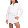 Sofibella White Racquet Net Girls Tennis Jacket