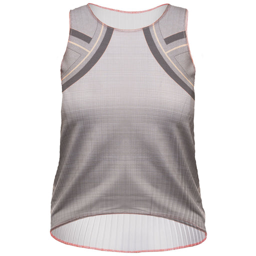 K-Swiss Sculpt Pleated Asphalt Wmn Tennis Tank Top - ASPHALT 025/L