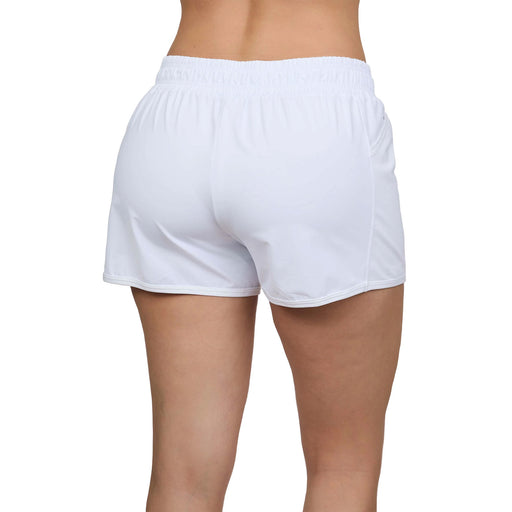 Sofibella White Racquet White Womens Tennis Shorts