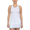 Sofibella White Racquet Racerback Womens Tank Top