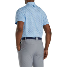 Load image into Gallery viewer, FootJoy Athletic Fit Deco Prnt LtBu Mens Golf Polo
- 2