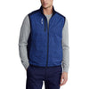 RLX Ralph Lauren Solid Tech Terry French Navy Mens Golf Vest