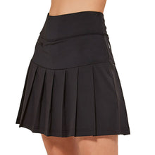 Load image into Gallery viewer, GGBlue Zippy Pleated 15in Womens Golf Skort - BLACK B024/M
 - 2