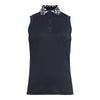 J. Lindeberg Lale Navy Womens Sleeveless Golf Polo
