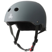 Load image into Gallery viewer, Triple Eight Certified Sweatsaver Carbon Helmet - Carbon Rubber/L/XL
- 1