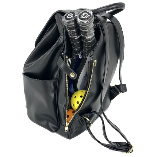 NiceAces Sara Black Tennis Backpack