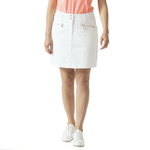 Load image into Gallery viewer, Daily Sports Glam White 18in Womens Golf Skort
 - 1