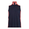 J. Lindeberg Farrow Navy Womens Sleeveless Golf Polo
