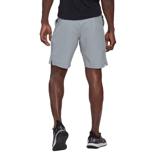 Adidas Ergo 9in Halo Silver Mens Tennis Shorts