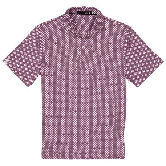 RLX Ralph Lauren Lightweight Airflow Jersey Ball and Tee Aurora Mens Golf Polo