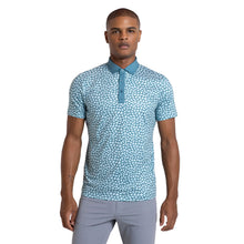 Load image into Gallery viewer, Redvanly Brooks Slate Blue Mens Golf Polo - Slate Blue/XL
 - 1