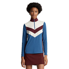 Load image into Gallery viewer, RLX Ralph Lauren Pwr Strch Indigo Blu Wmns Golf QZ - Indigo Blue Mul/L
 - 1