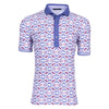 Greyson Wolf Labyrinth Mens Golf Polo