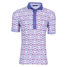 Load image into Gallery viewer, Greyson Wolf Labyrinth Mens Golf Polo - ARCTIC 100/XL
 - 1