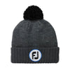 FootJoy Winter Knit Pom Pom Heathered Unisex Golf Beanie