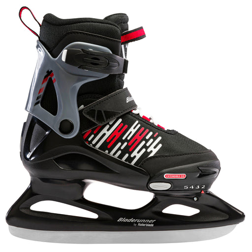 Bladerunner by RB Micro Ice Boys Adj Ice Sk 27574 - Black/White/5-8