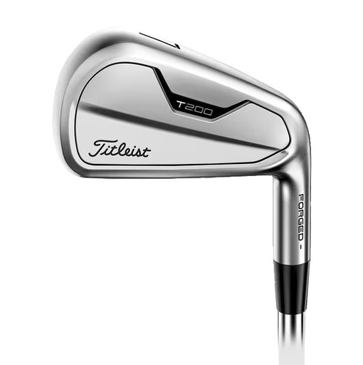 Titleist T200 Right Hand Mens 7 Piece Iron Set - 4-P/AMT BLACK S300/Stiff