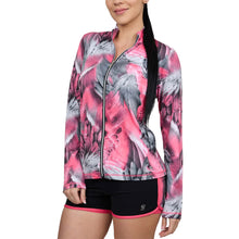 Load image into Gallery viewer, Sofibella UV Feather Womens Tennis Jkt - Phoenix/2X
 - 14