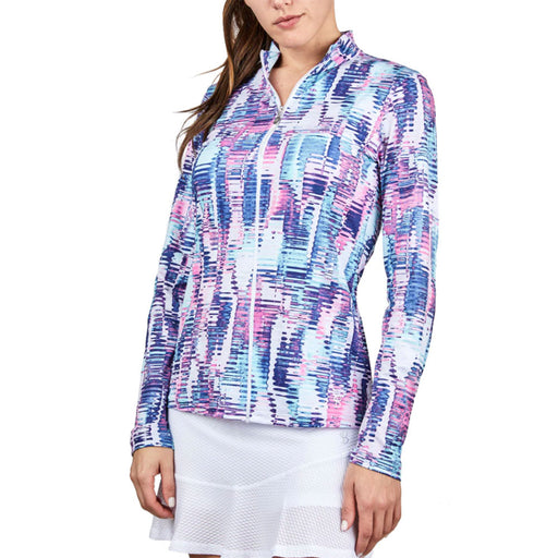 Sofibella UV Feather Womens Tennis Jkt - Vibes/2X