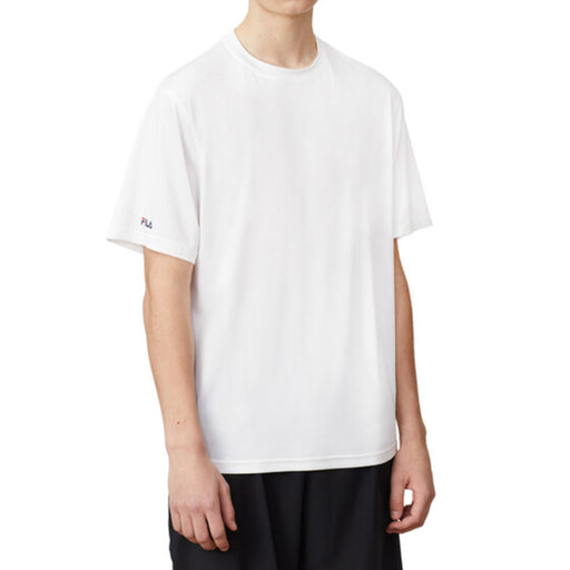 FILA Performance Mens Tennis Crew - WHITE 100/XXL