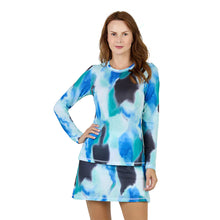 Load image into Gallery viewer, Sofibella Airflow Womens LS Tennis Shirt - Sea Island/2X
 - 4