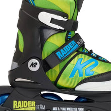 Load image into Gallery viewer, K2 Raider Beam Boys Adjustable Inline Skates
 - 3