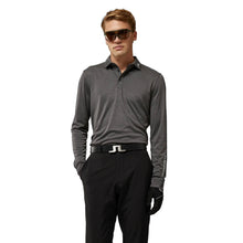 Load image into Gallery viewer, J. Lindeberg Tour Tech Mens Long Sleeve Golf Polo - VOLCAN ASH U228/XL
 - 4