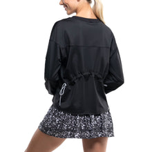 Load image into Gallery viewer, Lucky in Love Ruche Back Womens Tennis Pullover
 - 2
