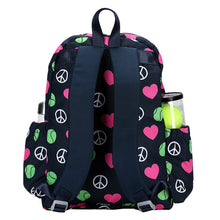 Load image into Gallery viewer, Ame & Lulu Big Love Peace Love Tennis Backpack
 - 3
