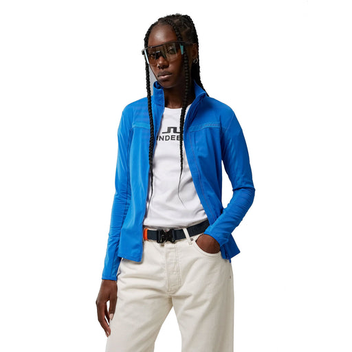 J. Lindeberg Janice Nautical Blue Wmns Golf Jacket - NAUT BLUE O346/L