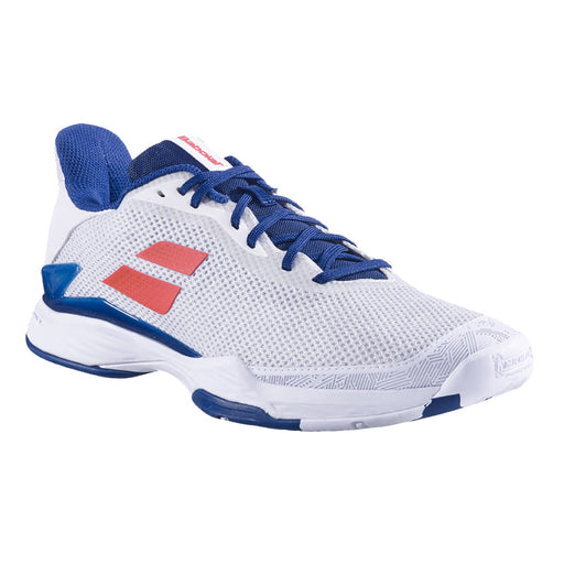 Babolat JET Tere Mens Tennis Shoes - White/Estate Bl/D Medium/13.0