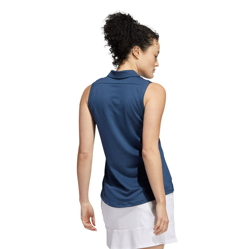 Adidas Primeblue Womens Sleeveless Golf Polo