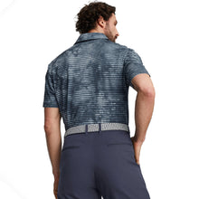 Load image into Gallery viewer, Puma Cloudspun Dye Stripe Mens Golf Polo
 - 2