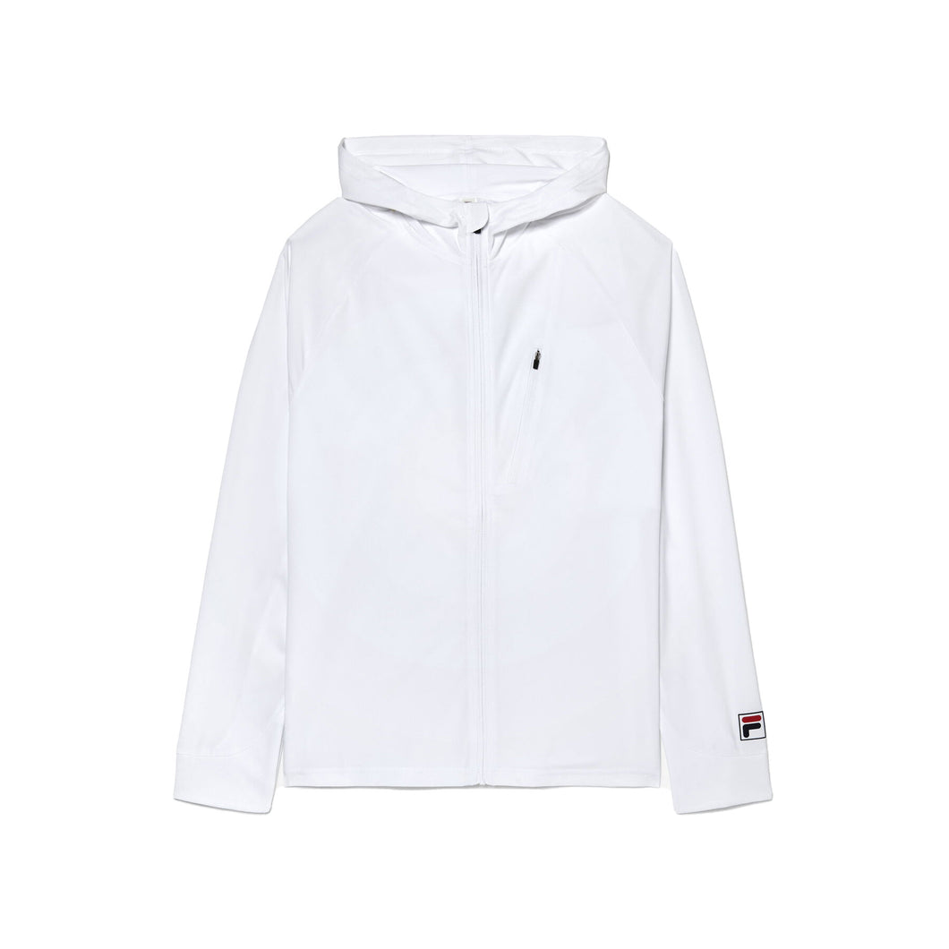 FILA Essential Mens Tennis Jacket - WHITE 100/XXL