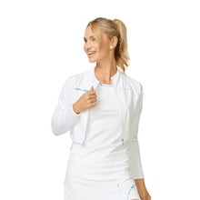 Load image into Gallery viewer, Sofibella Allstar Crop Womens Tennis Jacket - Allstars/2X
 - 1