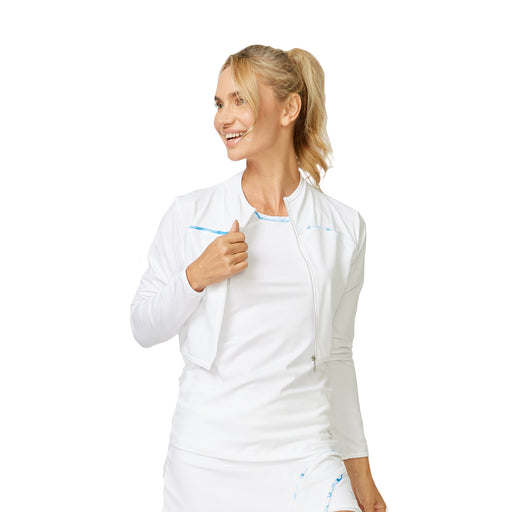 Sofibella Allstar Crop Womens Tennis Jacket - Allstars/2X