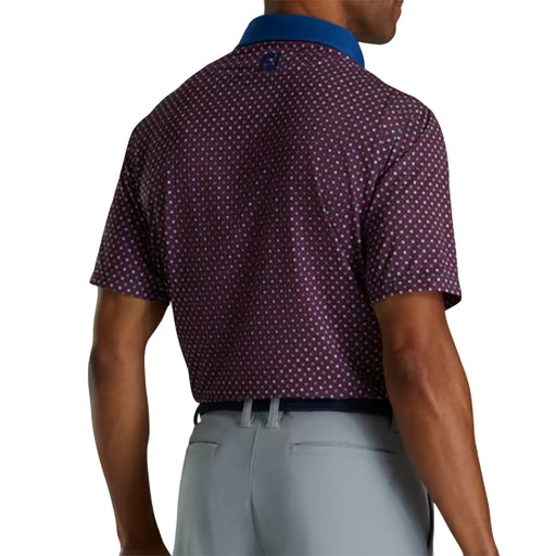 FootJoy Lisle Circle Print Mens Golf Polo