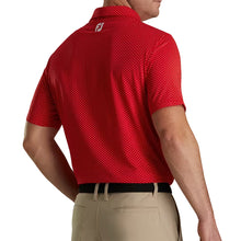 Load image into Gallery viewer, FootJoy Stretch Lisle Dot Print Mens Golf Polo
- 2