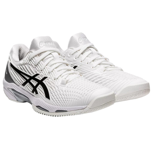 Asics Solution Speed FF 2 Womens Tennis Shoes - White/Black/B Medium/11.0