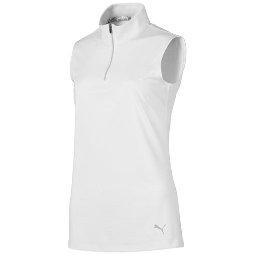 Puma Mock Womens Sleeveless Golf Shirt