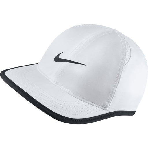 Nike AeroBill Featherlight Kids Cap - 100 WHITE/BLACK/One Size