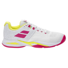 Load image into Gallery viewer, Babolat Propulse Blast AC Womens Tennis Shoes - 10.0/WHT/R.ROSE 1058/B Medium
 - 3