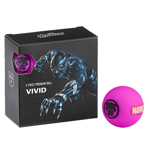 Volvik Marvel 4 Golf Ball Pack - Black Panther