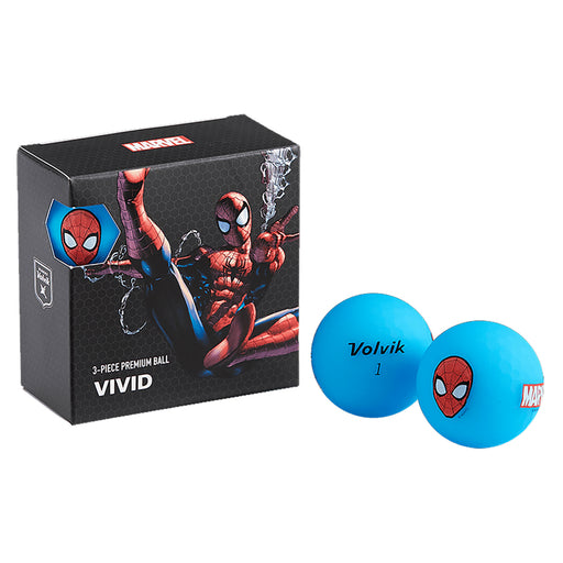 Volvik Marvel 4 Golf Ball Pack - Spiderman