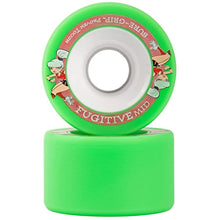 Load image into Gallery viewer, Sure Grip Fugitive Mid 62mm Roller Skate Wheels - Green 97a
- 1