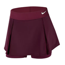Load image into Gallery viewer, Nike Flouncy 13in Womens Tennis Skirt - 609 BORDEAUX/XL
 - 14